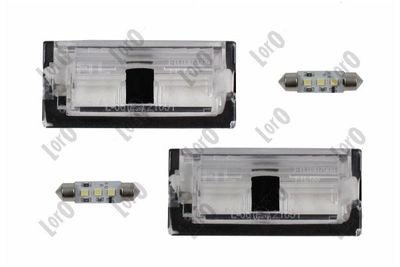 Фонарь освещения номерного знака ABAKUS 00307905LED