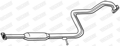 Vidējais izpl. gāzu trokšņa slāpētājs WALKER 22188