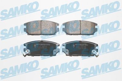 Комплект тормозных колодок, дисковый тормоз SAMKO 5SP1016