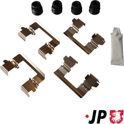 Комплектующие, колодки дискового тормоза JP GROUP 3864002710