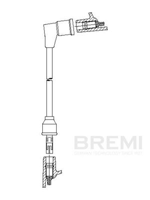 Провод зажигания BREMI 814/50