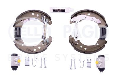 Bremžu loku komplekts HELLA PAGID 8DB 355 004-821