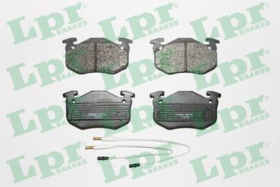 Комплект тормозных колодок, дисковый тормоз LPR 05P230