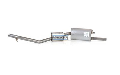 Izplūdes gāzu trokšņa slāpētājs (pēdējais) WALKER 01478
