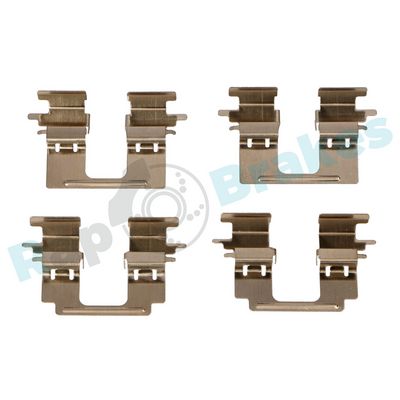 Комплектующие, колодки дискового тормоза RAP BRAKES R-U0187