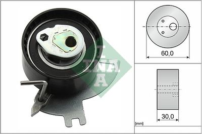 Натяжной ролик, ремень ГРМ Schaeffler INA 531 0885 10