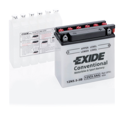 EXIDE 12N5,53B Startera akumulatoru baterija