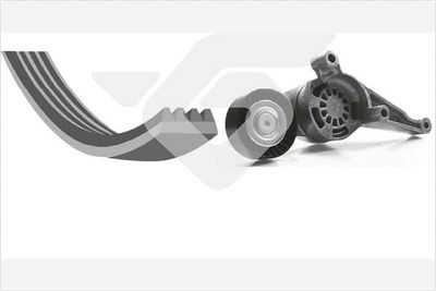 Ķīļrievu siksnu komplekts HUTCHINSON KHV 170