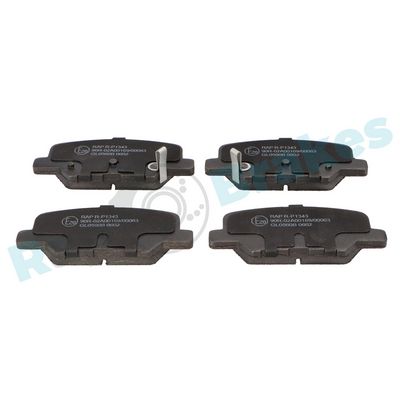 Bremžu uzliku kompl., Disku bremzes RAP BRAKES R-P1343