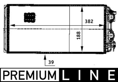 Siltummainis, Salona apsilde MAHLE AH 122 000P