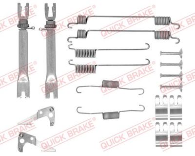QUICK BRAKE 1050030S Piederumu komplekts, Bremžu