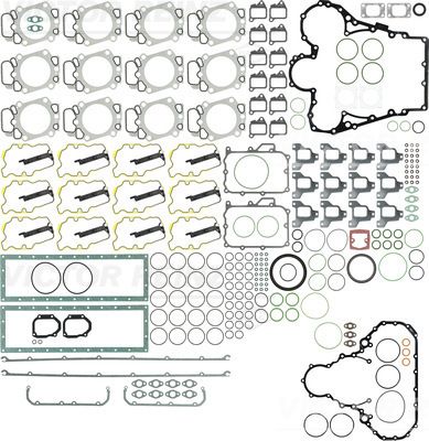Комплект прокладок, двигатель VICTOR REINZ 01-10358-01