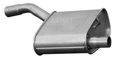 Глушитель выхлопных газов конечный ASMET 07.171