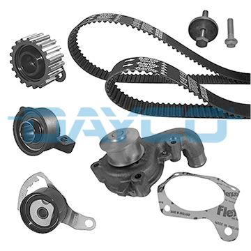 Водяной насос + комплект зубчатого ремня DAYCO KTBWP2502