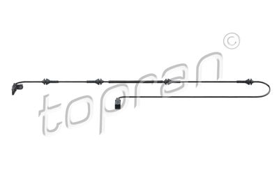 Датчик, частота вращения колеса TOPRAN 722 099