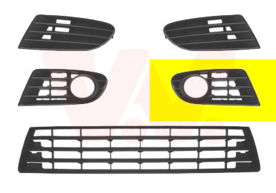 Ventilatora reste, Bampers VAN WEZEL 5895593
