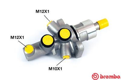 Galvenais bremžu cilindrs BREMBO M 06 013