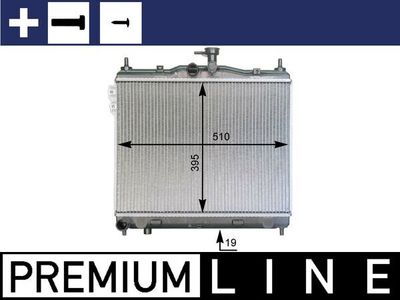 Radiators, Motora dzesēšanas sistēma MAHLE CR 1277 000P