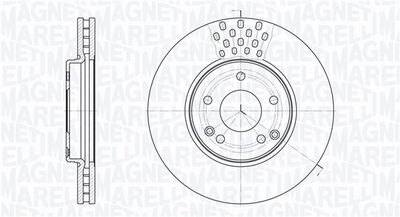 Тормозной диск MAGNETI MARELLI 361302040406