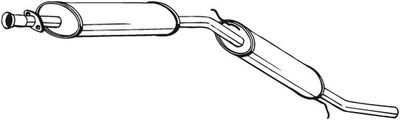 Глушитель выхлопных газов конечный BOSAL 281-643