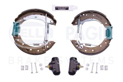 Bremžu loku komplekts HELLA PAGID 8DB 355 004-661