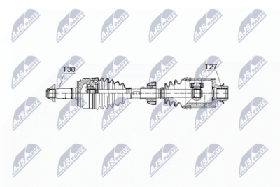 Приводной вал NTY NPW-HD-058