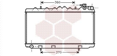 Radiators, Motora dzesēšanas sistēma VAN WEZEL 13002122