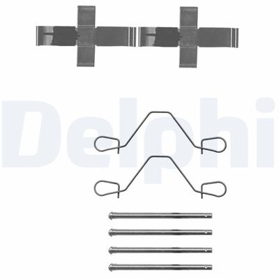 Piederumu komplekts, Disku bremžu uzlikas DELPHI LX0043