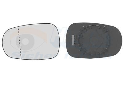 VAN WEZEL 3328839 Spoguļstikls, Ārējais atpakaļskata