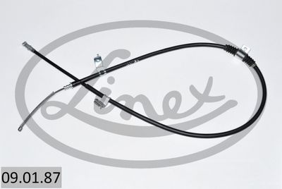 Тросик, cтояночный тормоз LINEX 09.01.87