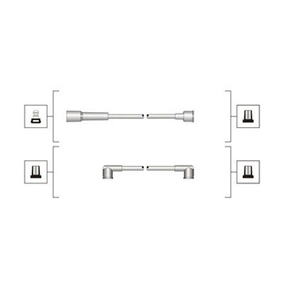 Augstsprieguma vadu komplekts MAGNETI MARELLI 941319170019