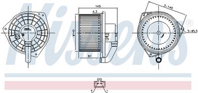 Salona ventilators NISSENS 87583