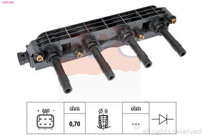 Катушка зажигания EPS 1.970.399