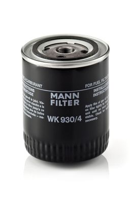 Топливный фильтр MANN-FILTER WK 930/4