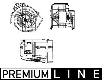Salona ventilators MAHLE AB 62 000P