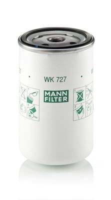 Топливный фильтр MANN-FILTER WK 727