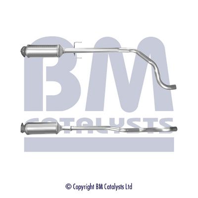Nosēdumu-/Daļiņu filtrs, Izplūdes gāzu sistēma BM CATALYSTS BM11169P