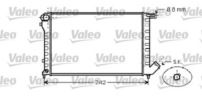 Radiators, Motora dzesēšanas sistēma VALEO 734456