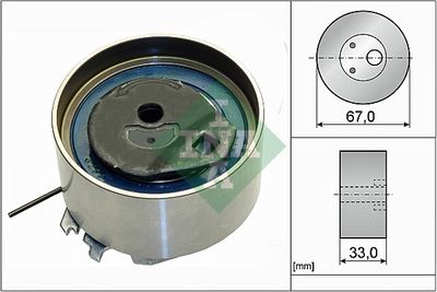 Натяжной ролик, ремень ГРМ Schaeffler INA 531 0869 10