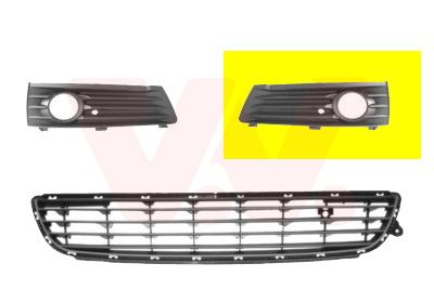 Ventilatora reste, Bampers VAN WEZEL 3792593