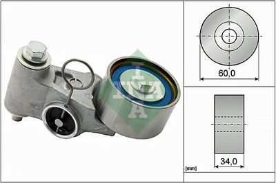 Натяжной ролик, ремень ГРМ Schaeffler INA 531 0655 20