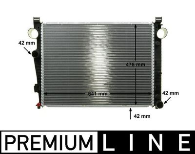 Radiators, Motora dzesēšanas sistēma MAHLE CR 226 000P