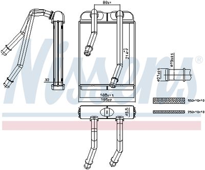 Siltummainis, Salona apsilde NISSENS 707227