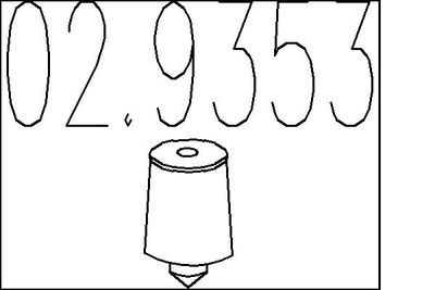 Triecienu slāpētājs, Izpūtējs MTS 02.9353
