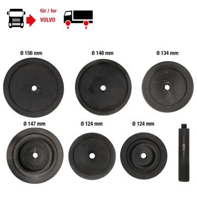 Montāžas instr. kompl., Kloķvārpstas blīvsl./Centr. gultnis KS TOOLS 460.4050