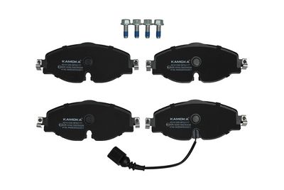 Комплект тормозных колодок, дисковый тормоз KAMOKA JQ101359