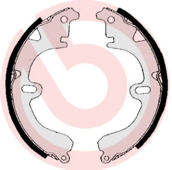 Комплект тормозных колодок BREMBO S 83 506