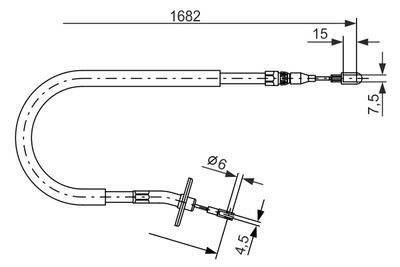Trose, Stāvbremžu sistēma BOSCH 1 987 477 703
