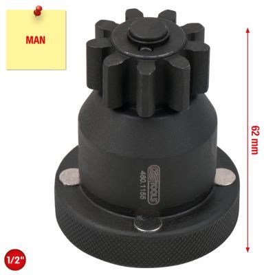 Pagriešanas ierīce, Dzinējs KS TOOLS 460.1155