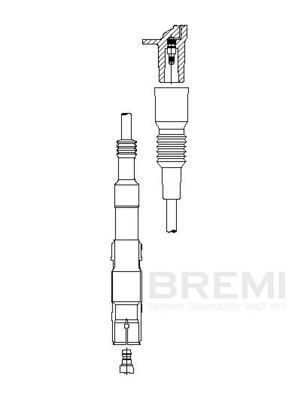 Провод зажигания BREMI 118/65